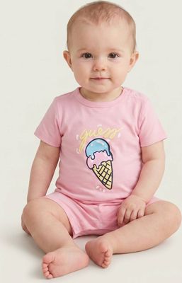 Body niemowlęce na lato Guess ze sklepu: Gomez Fashion Store w kategorii: Body niemowlęce