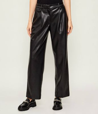 Spodnie damskie rockowe Calvin Klein ze sklepu: Gomez Fashion Store w kategorii: Spodnie damskie - zdjęcie 874714-BD9-10338_CK255W000178544