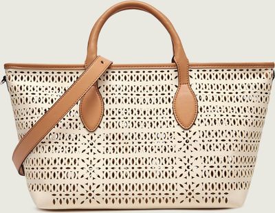 Shopper bag na wakacje GIANNI CHIARINI ze sklepu: Gomez Fashion Store w kategorii: Torby Shopper bag - zdjęcie 874714-BD9-10338_GH262W000002112
