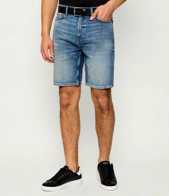 Guess - Spodenki męskie na wiosnę ze sklepu: Gomez Fashion Store w kategorii: Spodenki męskie - zdjęcie 874714-BD9-10338_GJ262M000013ZK5