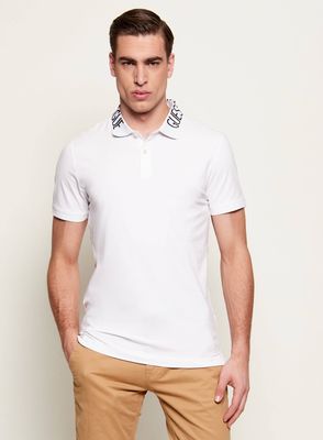 Guess - T-shirt męski na wiosnę ze sklepu: Gomez Fashion Store w kategorii: T-shirty męskie - zdjęcie 874714-BD9-10338_GJ262M000033F11
