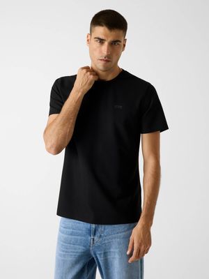 T-shirt męski na wiosnę casualowy Guess ze sklepu: Gomez Fashion Store w kategorii: T-shirty męskie - zdjęcie 874714-BD9-10338_GJ262M000041058