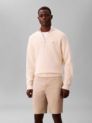 Spodenki męskie casual Calvin Klein Jeans ze sklepu: Gomez Fashion Store w kategorii: Spodenki męskie - zdjęcie 874714-BD9-10338_CJ262M000010W78