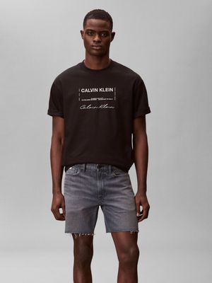 Spodenki męskie Calvin Klein Jeans ze sklepu: Gomez Fashion Store w kategorii: Spodenki męskie - zdjęcie 874714-BD9-10338_CJ262M000015Z45