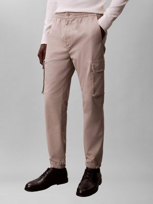 Calvin Klein Jeans - Spodnie męskie casualowe jesienne ze sklepu: Gomez Fashion Store w kategorii: Spodnie męskie - zdjęcie 874714-BD9-10338_CJ262M000025W75