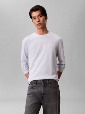 T-shirt męski na wiosnę Calvin Klein Jeans ze sklepu: Gomez Fashion Store w kategorii: T-shirty męskie - zdjęcie 874714-BD9-10338_CJ262M000029W70