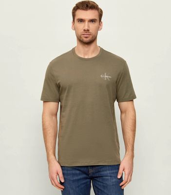 T-shirt męski na wiosnę Calvin Klein Jeans ze sklepu: Gomez Fashion Store w kategorii: T-shirty męskie - zdjęcie 874714-BD9-10338_CJ262M000032316