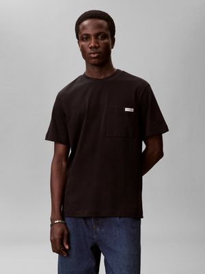 T-shirt męski na wiosnę Calvin Klein Jeans ze sklepu: Gomez Fashion Store w kategorii: T-shirty męskie - zdjęcie 874714-BD9-10338_CJ262M000034C64