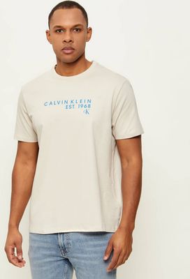 T-shirt męski na wiosnę Calvin Klein Jeans ze sklepu: Gomez Fashion Store w kategorii: T-shirty męskie - zdjęcie 874714-BD9-10338_CJ262M000035Z36