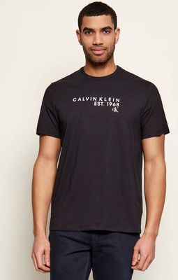 T-shirt męski młodzieżowy Calvin Klein Jeans ze sklepu: Gomez Fashion Store w kategorii: T-shirty męskie - zdjęcie 874714-BD9-10338_CJ262M000035C64