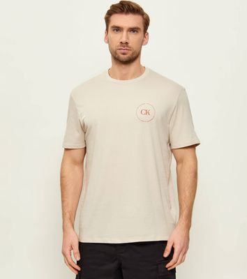 T-shirt męski letni Calvin Klein Jeans ze sklepu: Gomez Fashion Store w kategorii: T-shirty męskie - zdjęcie 874714-BD9-10338_CJ262M000036Z36
