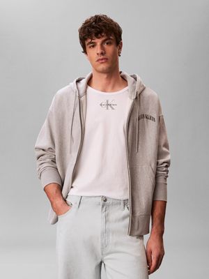Calvin Klein Jeans - T-shirt męski casualowy ze sklepu: Gomez Fashion Store w kategorii: T-shirty męskie - zdjęcie 874714-BD9-10338_CJ262M000039210