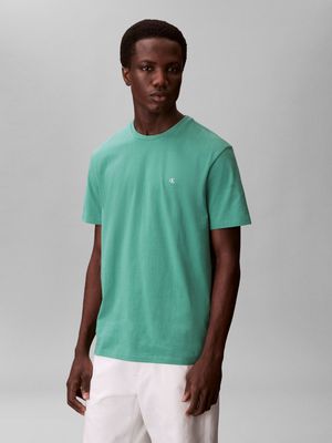 T-shirt męski casual Calvin Klein Jeans ze sklepu: Gomez Fashion Store w kategorii: T-shirty męskie - zdjęcie 874714-BD9-10338_CJ262M000040Z38