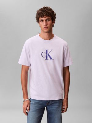T-shirt męski wiosenny Calvin Klein Jeans ze sklepu: Gomez Fashion Store w kategorii: T-shirty męskie - zdjęcie 874714-BD9-10338_CJ262M000041Z58