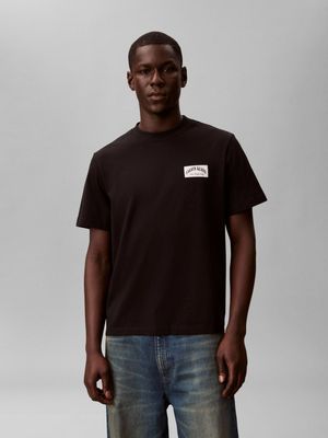T-shirt męski na wiosnę Calvin Klein Jeans ze sklepu: Gomez Fashion Store w kategorii: T-shirty męskie - zdjęcie 874714-BD9-10338_CJ262M000050C64