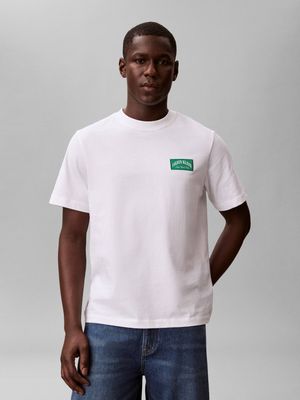 T-shirt męski Calvin Klein Jeans ze sklepu: Gomez Fashion Store w kategorii: T-shirty męskie - zdjęcie 874714-BD9-10338_CJ262M000050210