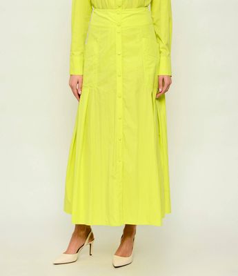 Patrizia Pepe - Spódnica wiosenna ze sklepu: Gomez Fashion Store w kategorii: Spódnice - zdjęcie 874714-BD9-10338_PK262W000021692