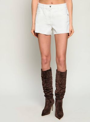 Szorty Patrizia Pepe ze sklepu: Gomez Fashion Store w kategorii: Szorty - zdjęcie 874714-BD9-10338_PK262W000036074