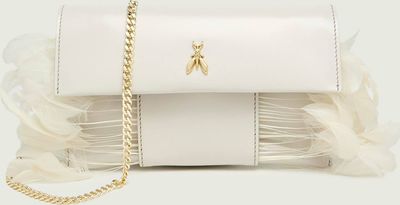 Patrizia Pepe - Kopertówka elegancka ze sklepu: Gomez Fashion Store w kategorii: Kopertówki - zdjęcie 874714-BD9-10338_PK262W000059640