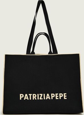 Shopper bag elegancka Patrizia Pepe ze sklepu: Gomez Fashion Store w kategorii: Torby Shopper bag - zdjęcie 874714-BD9-10338_PK262W000060702