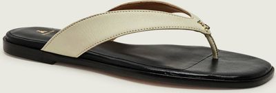 Klapki damskie na lato Patrizia Pepe ze sklepu: Gomez Fashion Store w kategorii: Klapki damskie - zdjęcie 874714-BD9-10338_PK262W000076701