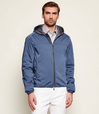 Kurtka męska na wiosnę casual MooRER ze sklepu: Gomez Fashion Store w kategorii: Kurtki męskie - zdjęcie 874714-BD9-10338_M3261M000001007