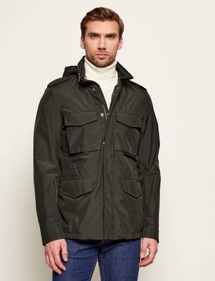 Kurtka męska casual MooRER ze sklepu: Gomez Fashion Store w kategorii: Kurtki męskie - zdjęcie 874714-BD9-10338_M3261M000003009