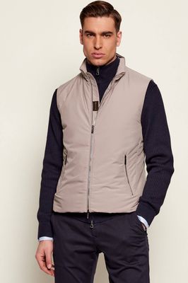 Kamizelka męska MooRER ze sklepu: Gomez Fashion Store w kategorii: Kamizelki męskie - zdjęcie 874714-BD9-10338_M3261M000008013