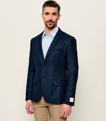 Marynarka męska na lato na wiosnę Calvin Klein ze sklepu: Gomez Fashion Store w kategorii: Marynarki męskie - zdjęcie 874714-BD9-10338_CK262M000025227