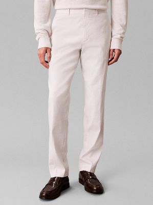 Spodnie męskie na wiosnę eleganckie Calvin Klein ze sklepu: Gomez Fashion Store w kategorii: Spodnie męskie - zdjęcie 874714-BD9-10338_CK262M000026620