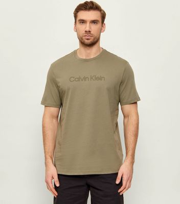 T-shirt męski na wiosnę Calvin Klein ze sklepu: Gomez Fashion Store w kategorii: T-shirty męskie - zdjęcie 874714-BD9-10338_CK262M000029638