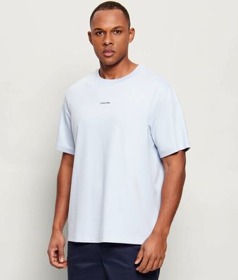T-shirt męski casual Calvin Klein ze sklepu: Gomez Fashion Store w kategorii: T-shirty męskie - zdjęcie 874714-BD9-10338_CK262M000033604