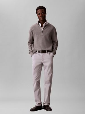 Spodnie męskie casualowe Calvin Klein ze sklepu: Gomez Fashion Store w kategorii: Spodnie męskie - zdjęcie 874714-BD9-10338_CK262M000040647