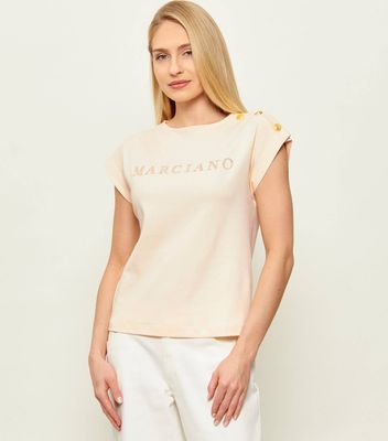 Bluzka damska na wiosnę Marciano Guess ze sklepu: Gomez Fashion Store w kategorii: Bluzki damskie - zdjęcie 874714-BD9-10338_MG262W000023T75