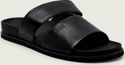 Klapki męskie na lato BOSS BLACK ze sklepu: Gomez Fashion Store w kategorii: Klapki męskie - zdjęcie 874714-BD9-10338_BB262M000082001