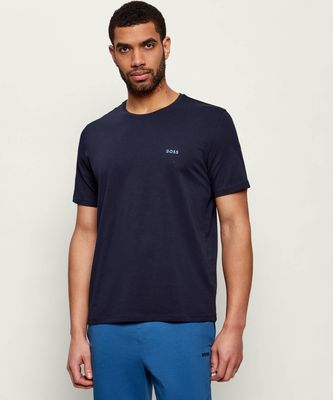 T-shirt męski na lato BOSS BLACK ze sklepu: Gomez Fashion Store w kategorii: T-shirty męskie - zdjęcie 874714-BD9-10338_BW262M000046404