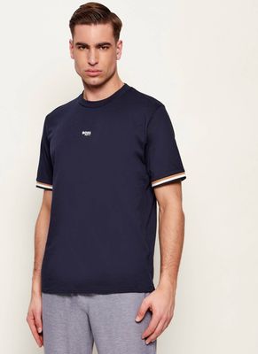 T-shirt męski BOSS BLACK ze sklepu: Gomez Fashion Store w kategorii: T-shirty męskie - zdjęcie 874714-BD9-10338_BW262M000054403