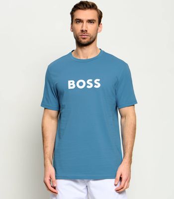 T-shirt męski młodzieżowy BOSS BLACK ze sklepu: Gomez Fashion Store w kategorii: T-shirty męskie - zdjęcie 874714-BD9-10338_BW262M000063445