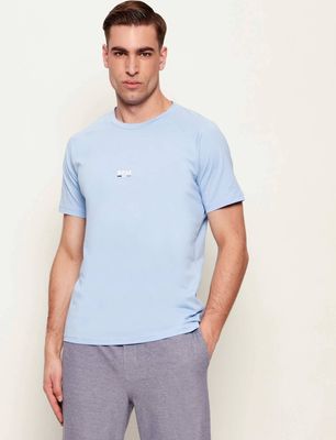 T-shirt męski casualowy BOSS BLACK ze sklepu: Gomez Fashion Store w kategorii: T-shirty męskie - zdjęcie 874714-BD9-10338_BW262M000068451