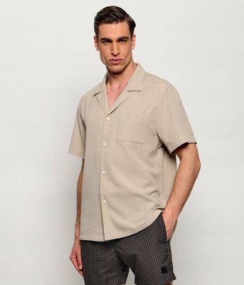 BOSS BLACK - Koszula męska casual ze sklepu: Gomez Fashion Store w kategorii: Koszule męskie - zdjęcie 874714-BD9-10338_BW262M000082274