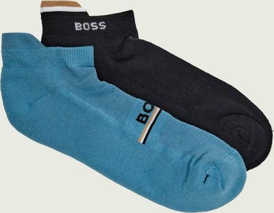 Skarpetki damskie gładkie BOSS BLACK ze sklepu: Gomez Fashion Store w kategorii: Skarpetki damskie - zdjęcie 874714-BD9-10338_BW262M000100438