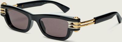 Okulary przeciwsłoneczne damskie Bottega Veneta ze sklepu: Gomez Fashion Store w kategorii: Okulary przeciwsłoneczne damskie - zdjęcie 874714-BD9-10338_BV255U000002001