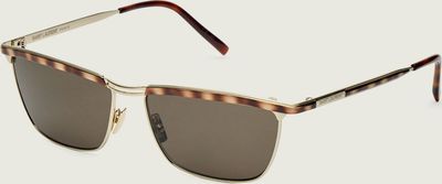 Okulary przeciwsłoneczne Saint Laurent ze sklepu: Gomez Fashion Store w kategorii: Okulary przeciwsłoneczne męskie - zdjęcie 874714-BD9-10338_SL255M000001001