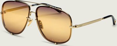 Okulary przeciwsłoneczne damskie Chloe ze sklepu: Gomez Fashion Store w kategorii: Okulary przeciwsłoneczne damskie - zdjęcie 874714-BD9-10338_CH255W000004004
