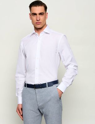 Koszula męska na lato BOSS BLACK ze sklepu: Gomez Fashion Store w kategorii: Koszule męskie - zdjęcie 874714-BD9-10338_BB262M000093100