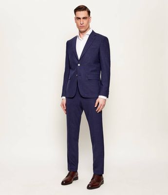 Garnitur męski na wiosnę BOSS BLACK ze sklepu: Gomez Fashion Store w kategorii: Garnitury męskie - zdjęcie 874714-BD9-10338_BB262M000112404