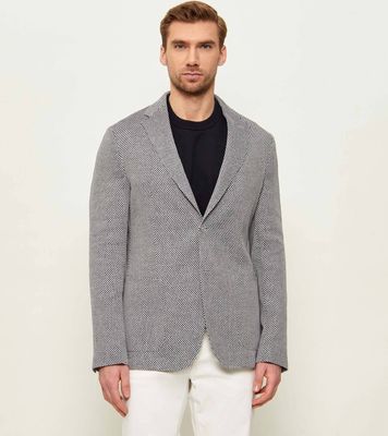 Marynarka męska letnia elegancka BOSS BLACK ze sklepu: Gomez Fashion Store w kategorii: Marynarki męskie - zdjęcie 874714-BD9-10338_BB262M000124404