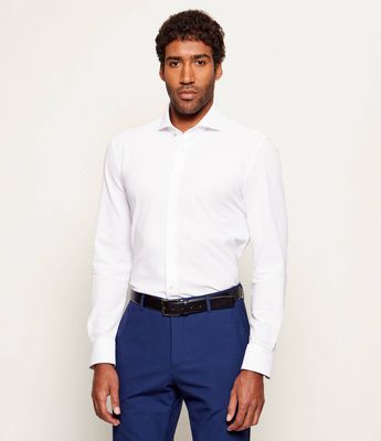Koszula męska letnia BOSS BLACK ze sklepu: Gomez Fashion Store w kategorii: Koszule męskie - zdjęcie 874714-BD9-10338_BB261M000160100