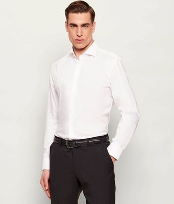 Koszula męska wiosenna BOSS BLACK ze sklepu: Gomez Fashion Store w kategorii: Koszule męskie - zdjęcie 874714-BD9-10338_BB262M000142100