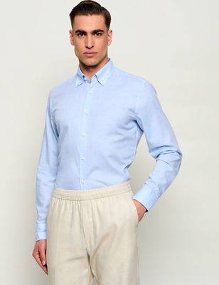Koszula męska letnia BOSS BLACK ze sklepu: Gomez Fashion Store w kategorii: Koszule męskie - zdjęcie 874714-BD9-10338_BB262M000147450